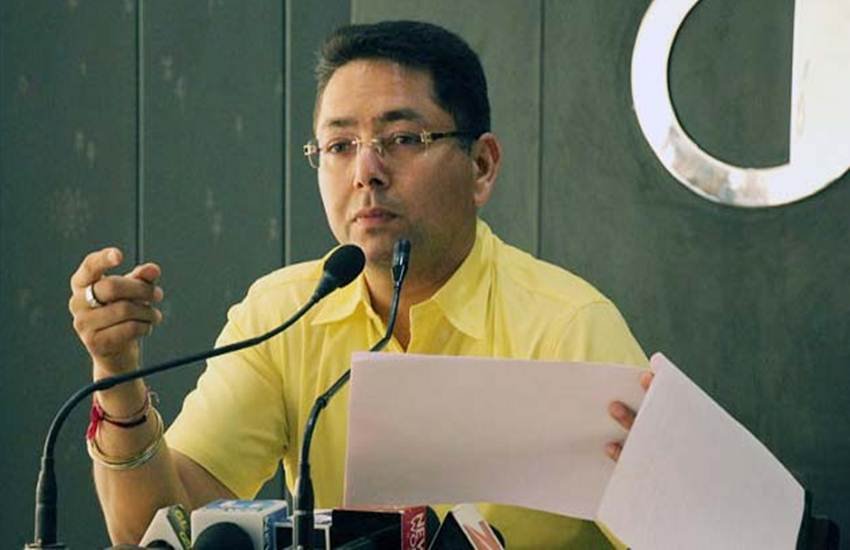 पंजाब में आम आदमी पार्टी के प्रदेश उपाध्‍यक्ष और विधायक अमन अरोड़ा। फोटो- फेसबुक