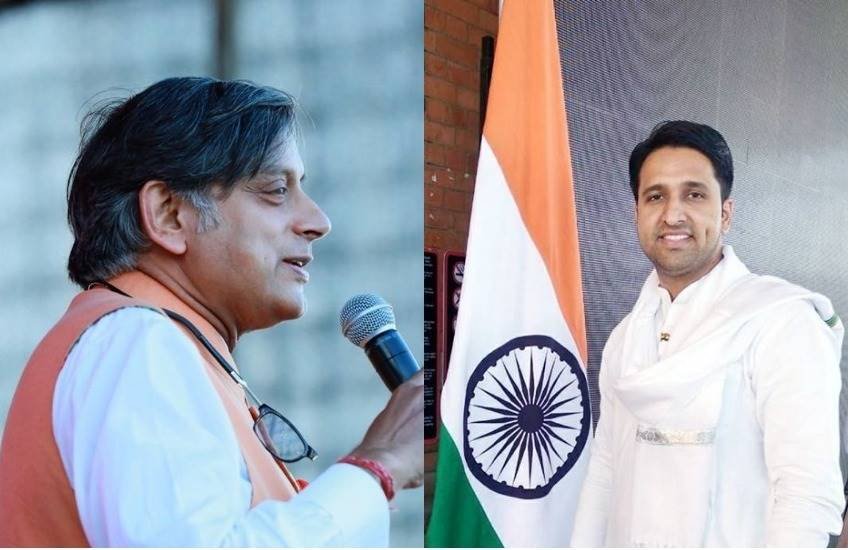 बीजेपी नेता रोहित चहल ने थरूर की उनके हिंदू पाकिस्तान वाले बयान के लिए आलोचना की है। (फोटोः फेसबुक) 