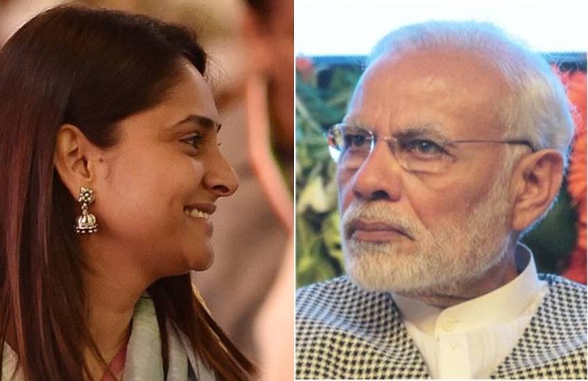 कांग्रेस नेता दिव्या स्पंदाना और पीएम नरेंद्र मोदी। (फोटो सोर्स- फेसबुक और एक्सप्रेस आर्काइव)