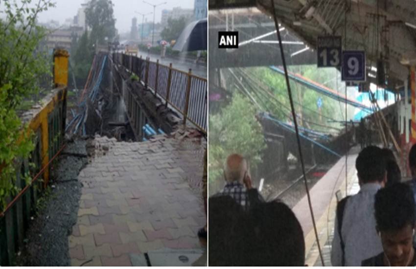 Andheri Mumbai Bridge Collapse: अंधेरी स्टेशन पर बना रेलवे ब्रिज गिरा, 6 घायल, बचाव अभियान जारी