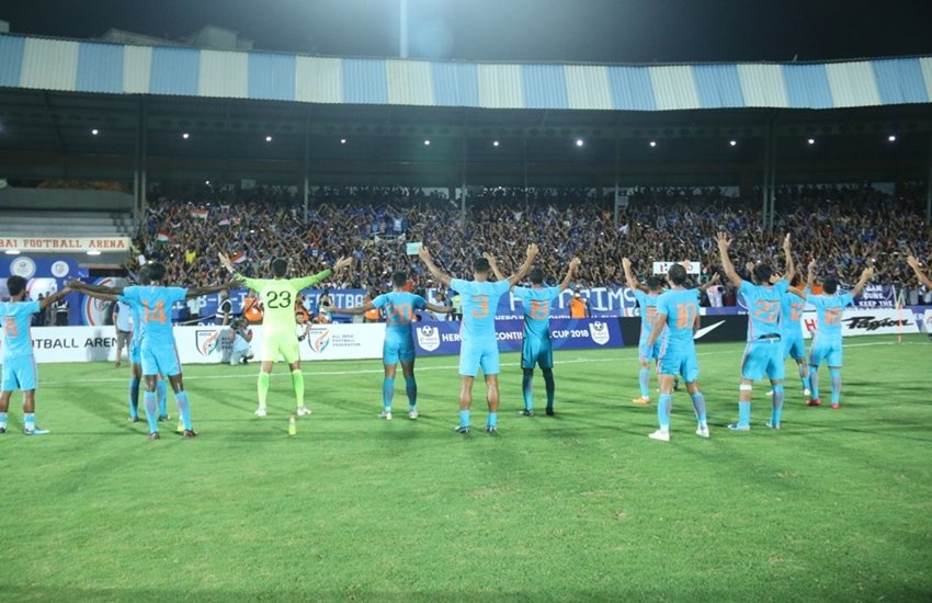 एशियन गेम्स में नहीं खेलेगी भारतीय फुटबॉल टीम (फोटो सोर्स- ट्विटर/@IndianFootball)