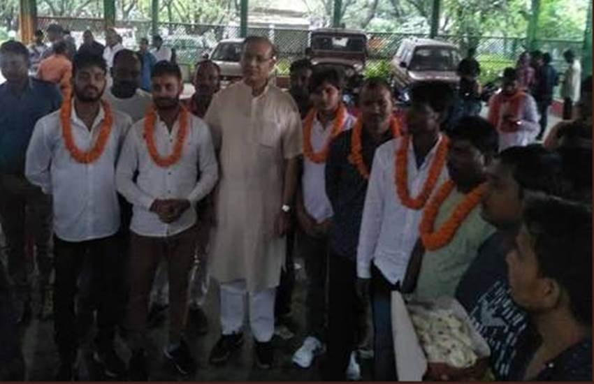 नागरिक उड्डयन राज्य मंत्री जयंत सिन्हा। (एक्सप्रेस फोटोः पार्था पॉल)
