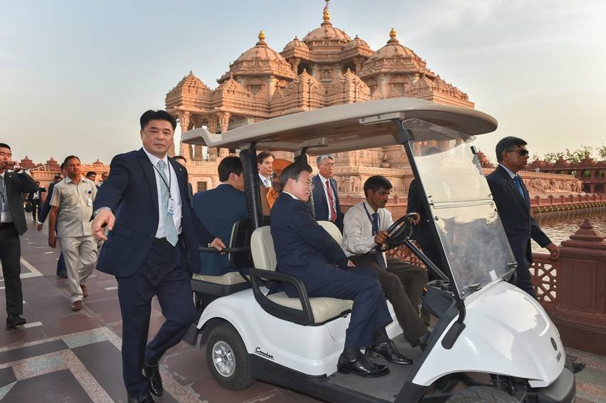 moon jae in india, moon jae in india visit, moon jae in and modi, narendra modi, south korea india relations, south korea india news