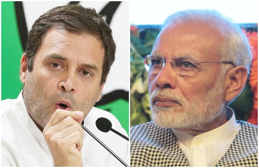 राहुल गांधी और प्रधानमंत्री नरेंद्र मोदी (एक्सप्रेस आर्काइव फोटो)