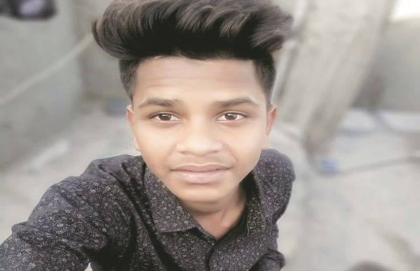 मृत छात्र गौरव (17)।