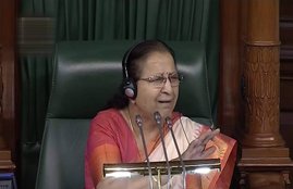 Sumitra Mahajan, Lok Sabha, Lok Sabha Speaker, Sumitra Mahajan, lynching debate, lynching, MP, Member of parliament, Mallikarjun Kharge, Sumitra Mahajan, hindi news, news in Hindi, Jansatta