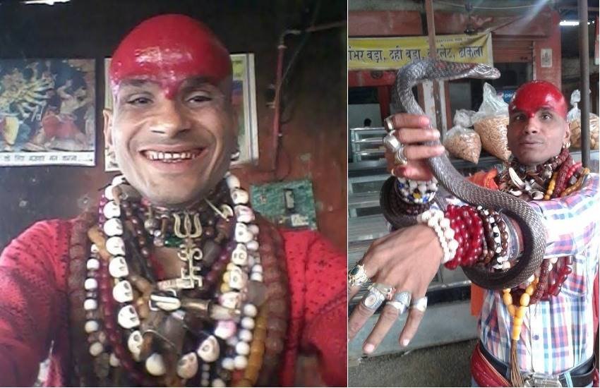 विधानसभा में बुधवार को यह बाबा आकर्षण का केंद्र रहे। (फोटोः फेसबुक) 