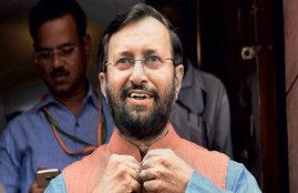 Union HRD minister Prakash Javadekar