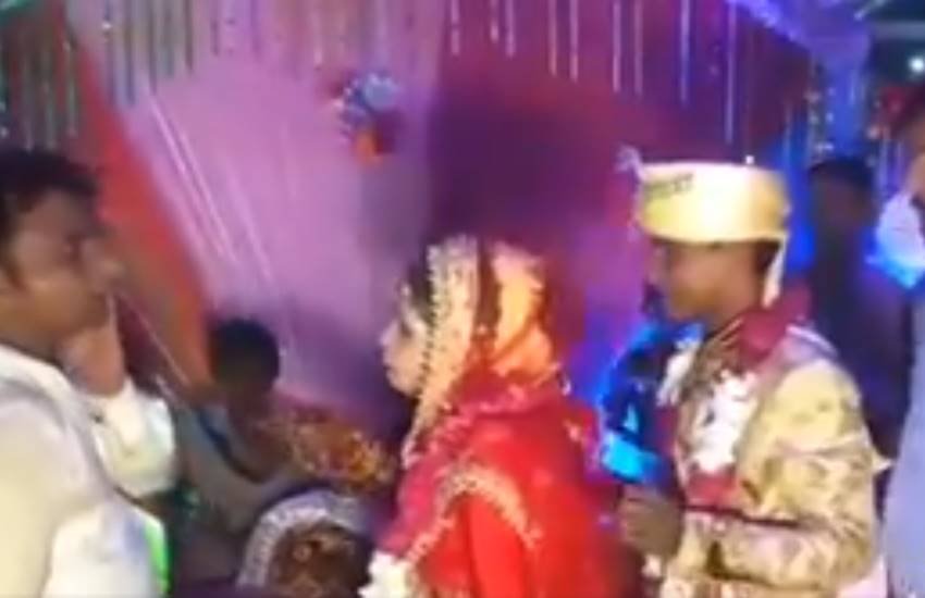 वायरल वीडियो से लिया गया स्क्रीनशॉट।