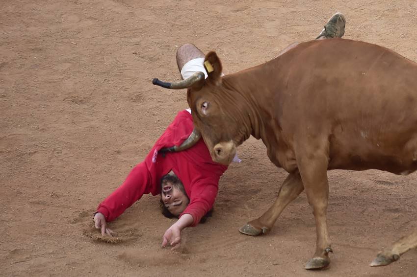 spain, bull running, san permin, pamplona, world news,, bull running,San Fermin bull-running festival, San Fermin bull-running festival 2018, San Fermin bull-running festival