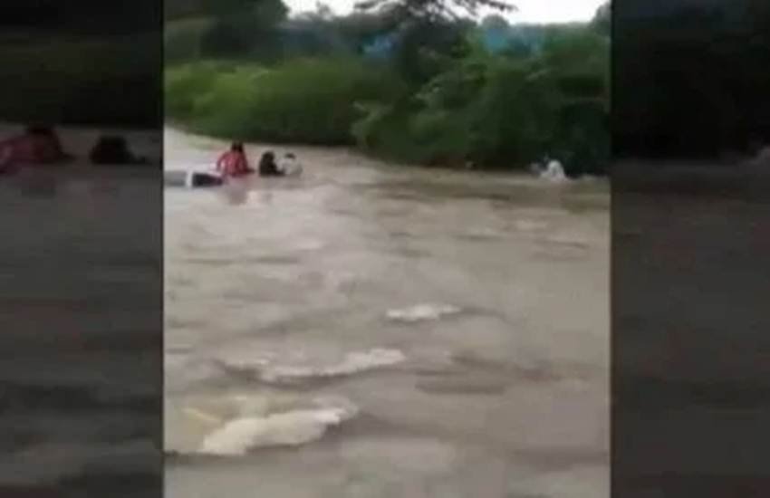 car Trapped