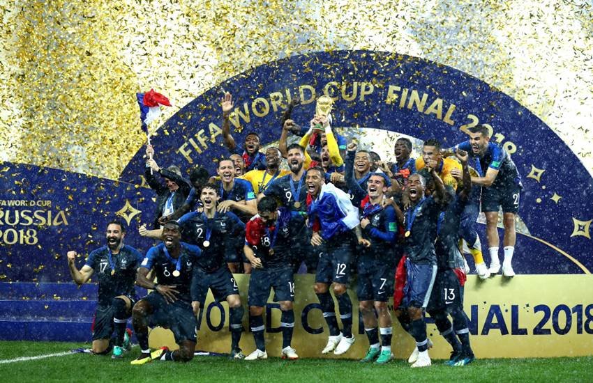 FIFA World Cup 2018, France vs Croatia Football: फ्रांस ने इससे पहले 1998 में अपने घर पहला विश्व कप जीता था।(फोटो सोर्स- ट्विटर)