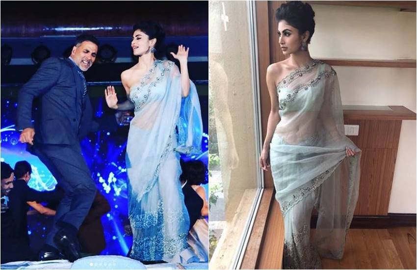 Gold, akshay movie gold, mouni roy debut movie gold, gold first song launch Naino Ne Baandh, akshay kumar and mouni roy dancing, gold, akshay mouni with fullfun moment in event, entertainment news, bollywood news, television news