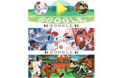World Cup 2018 Google Doodle: फ्रांस और बेल्जियम के मैच के लिए गूगल की खास पेशकश