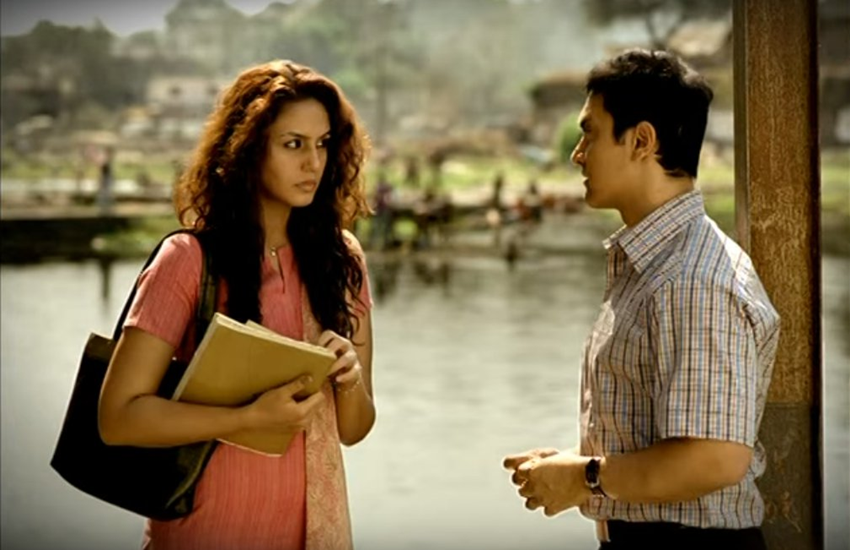 सैमसंग के एड में हुमा और आमिर खान।
