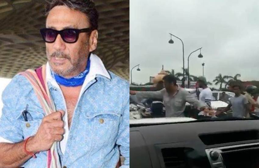 Jackie Shroff, Jackie Shroff traffice ,shooting in Lucknow, Prasthanam, jackie shroff lucknow news, Jackie Shroff upcoming movie, jansatta