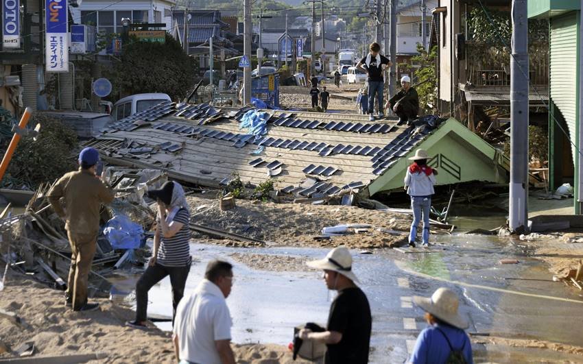 japan floods, japan floods death toll, japan rains, japan weather, japan flood survivors, japan flood rescue operation, mihara rains, mihara floods