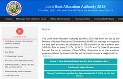 JoSAA Second Round Seat Allotment Result 2018: जारी हुए राउंड 2 सीट एलॉटमेंट रिजल्ट्स, josaa.nic.in पर देखें