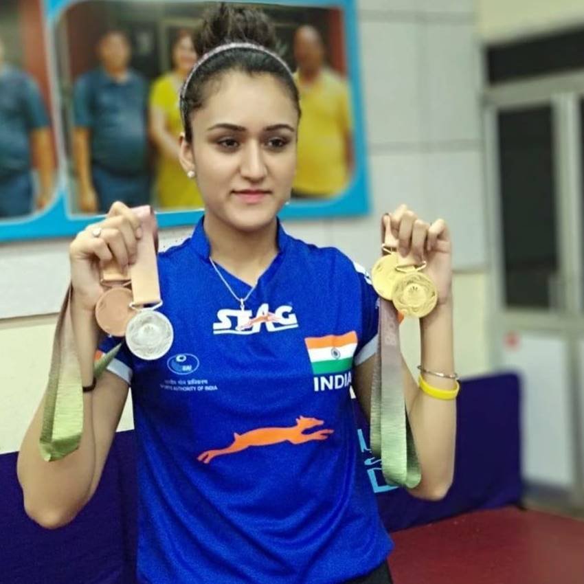 Manika batra, manika batra photos, manika batra tt recoed, manika batra commenwealth games, manika batra gold medals, manika batra heaight, manika batra tournament, manika batra, pv sindhu, saina nehwal, tt star manika batra