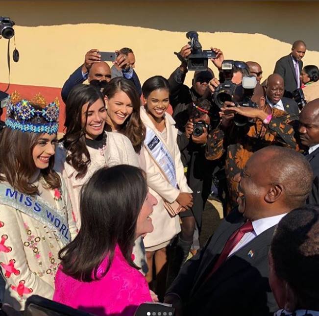 rolene, manushi chhillar, manushi chillar latest photos, manushi chillar manufacturing pads, manushi chhillar promoting sanitary pads,