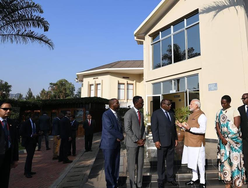pm modi rwanda visit, pm modi donates cows, modi donates 200 cows, president paul kagame, girinka scheme, rweru model village, pm modi africa visit"