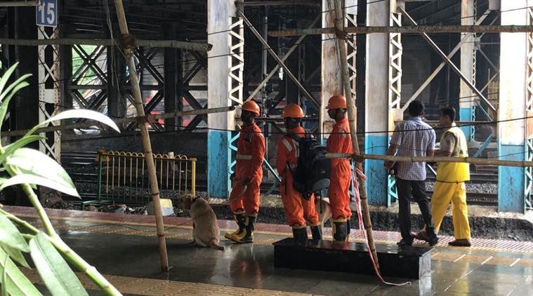 Andheri bridge collapse, Andheri foot overbridge collapse, Mumabi rain, Andheri road overbridge collapse, Andheri Station, foot overbridge collapse in Mumbai, foot overbridge collapse in Andheri,foot overbridge news, andheri news