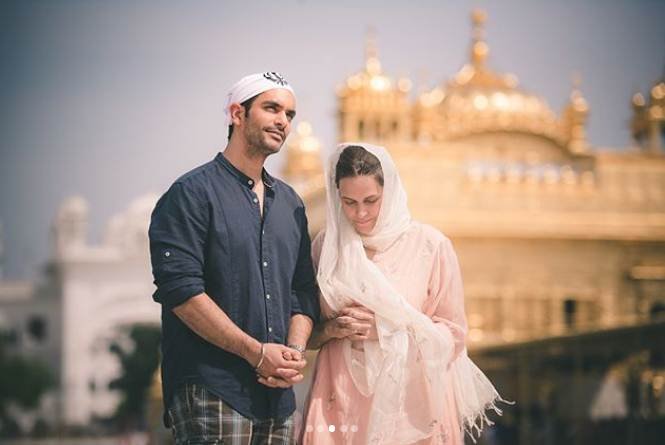 Neha Dhupia & Angad Bedi visit Golden Temple, Amritsar, Neha Dhupia & Angad Bedi, Neha Dhupia & Angad Bedi marriage, Neha Dhupia & Angad Bedi news