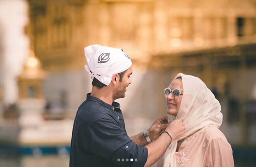 Neha Dhupia & Angad Bedi visit Golden Temple, Amritsar, Neha Dhupia & Angad Bedi, Neha Dhupia & Angad Bedi marriage, Neha Dhupia & Angad Bedi news