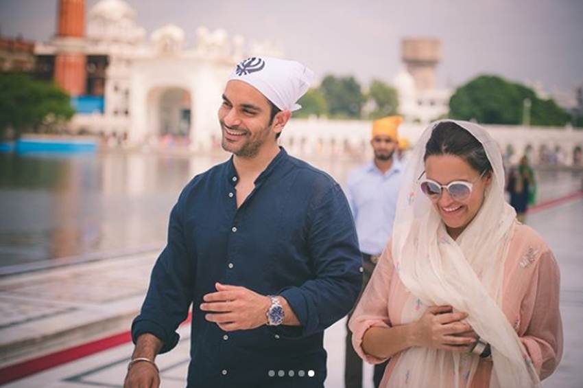 Neha Dhupia & Angad Bedi visit Golden Temple, Amritsar, Neha Dhupia & Angad Bedi, Neha Dhupia & Angad Bedi marriage, Neha Dhupia & Angad Bedi news