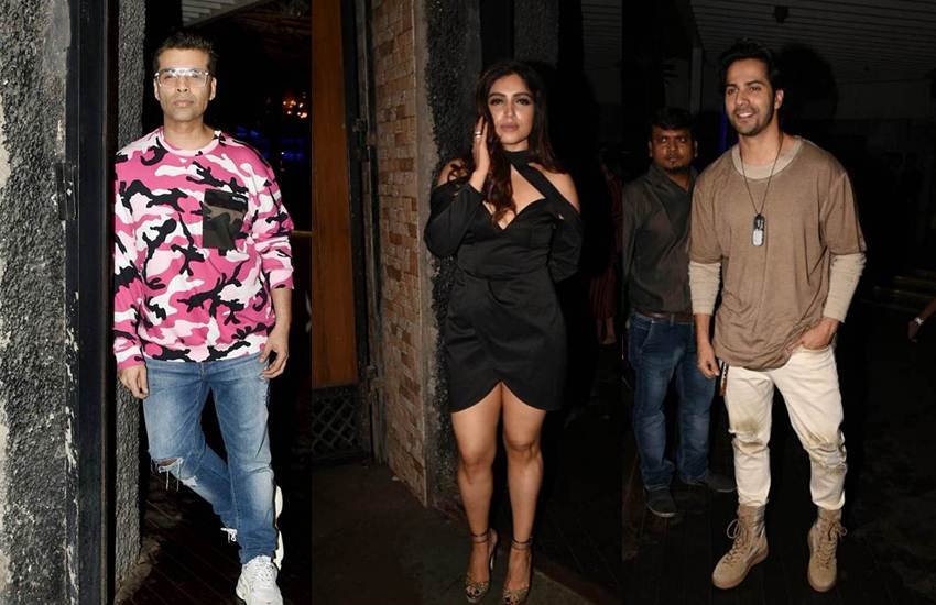 bhumi pednekar, bhumi pednekar birthday, bhumi pednekar party photos, varun dhawan, karan johar, bhumi pednekar age, bhumi pednekar films, bhumi pednekar photo, bhumi pednekar birthday party inside photos, bhumi pednekar birthday photos