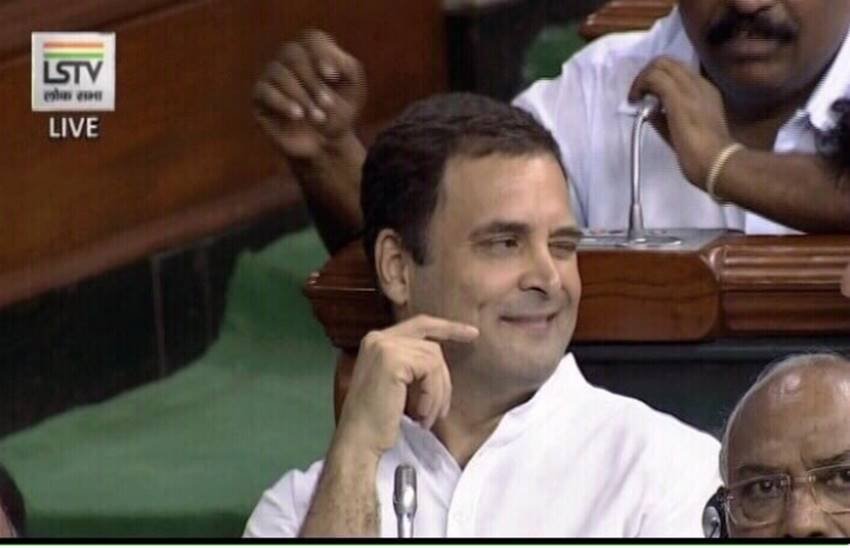 Parliament Monsoon Session 2018 : कांग्रेस अध्यक्ष राहुल गांधी
फोटो सोर्स - ट्विटर