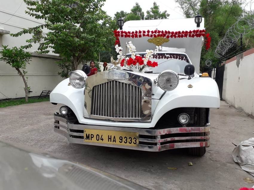 royal wedding car, royal wedding car in india, bhopal, hamid khan, hamid khan made ca royal wedding car, royal wedding car photos, royal wedding car pics, royal wedding car india, royal wedding car gallery