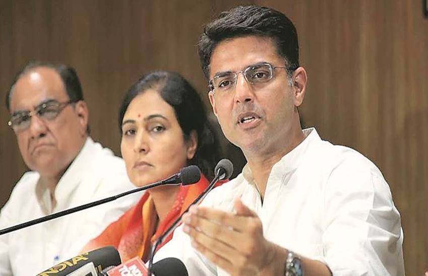 राजस्थान कांग्रेस प्रदेश अध्यक्ष सचिन पायलट का मोदी सरकार पर तानाशाही का आरोप। 