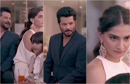 sonam kapoor father anil kapoor, anil kapoor forgot the promise to daughter, anil kapoor and sonam kapoor, anil kapoor in ek ladki ko dekha to aisa laga, ek ladki ko dekha to aisa laga, anil kapoor, sonam kapoor in ek ladki ko dekha to aisa laga, here is how sonam kapoor reacting on whole situation, actor anil kapoor,sonam kapoor father anil kapoor, entertainment news, bollywood news, television news, entertainment news