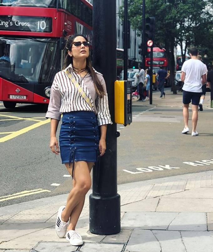 Hina Khan in London, hina khan in london for a Charity event, hina khan in social media, hina khanr trolled by social media users, Hina Khan in London for a Charity event, social media user troll hina, users to hina post related Charity event, hina khan pictures,entertainment news, bollywod news, television news, entertainment news, entertainment news, bollywod news, television news, entertainment news