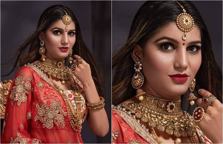 photos of sapna chaudhary, bride look of sapna chaudhary, sapna chaudhary news pictures, sapna chaudhary photo shoot, sapna bigg boss ex contestant, new photoshoot of sapna chaudhary, entertainment news bollwywood news, television, entertainment news bollwywood news, television,entertainment news bollwywood news, television
