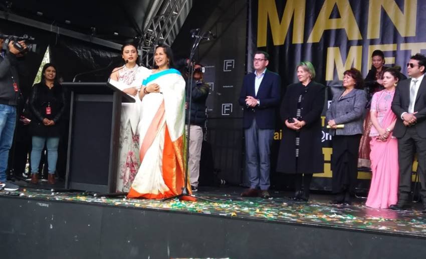 Independence Day 2018, Rani Mukerji celebrated Independence Day, Rani Mukerji in Independence Day celebration, rani Flagged in Melbourne, Independence Day in melbourne of rani mukerji, rani mukerji at FederationSquare, entertainment news, bollywood news, television news, entertainment news, entertainment news, bollywood news, television news, entertainment news,entertainment news, bollywood news, television news, entertainment news