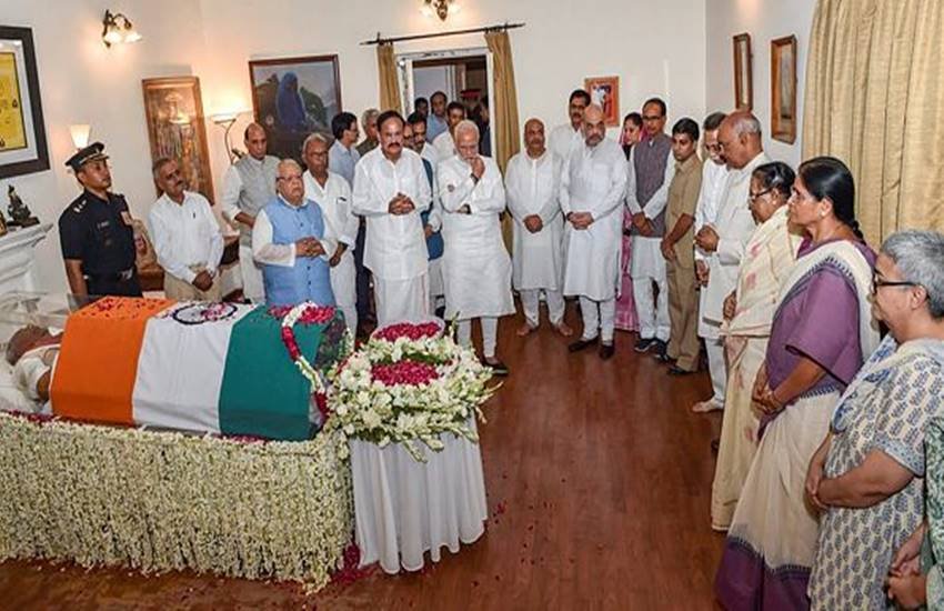 अंतिम संस्कार के बाद यहीं पर पूर्व प्रधानमंत्री का समाधि स्थल बनाया जाएगा। (PTI Photo/Manvender Vashist)