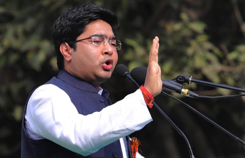 मुख्‍यमंत्री ममता बनर्जी के भतीजे अभिषेक बनर्जी। फोटो- एक्‍सप्रेस आर्काइव