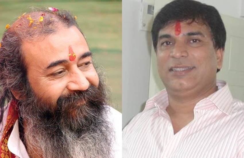 आचार्य प्रमोद कृष्णम और कांग्रेस नेता अभय दुबे की फाइल फोटो। (सोर्स- Faceboo/Acharya Shri Pramod Krishnam/ Abhay Dubey)