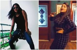 भोजपुरी अभिनेत्री अंजना सिंह ने की आम्रपाली दुबे की नकल, ‘वोदका लगा के’ पर डांस का वीडियो किया शेयर