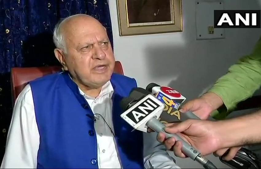 जम्मू-कश्मीर के पूर्व सीएम फारुक अबदुल्ला। 