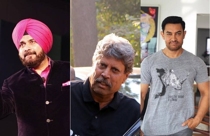 जानिए किन सेबेल्स ने पाकिस्तान में होने वाले कार्यक्रम में जाने के लिए हामी भरी है। (फोटोः FB: नवजोत सिंह सिद्धू, आमिर खान/एक्सप्रेस- कमलेश्वर सिंह)