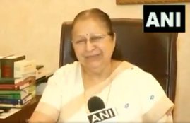 Lok Sabha speaker Sumitra Mahajan