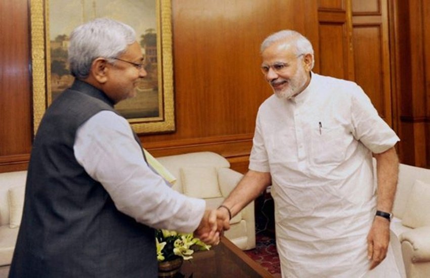 प्रधानमंत्री नरेंद्र मोदी और बिहार के मुख्यमंत्री नीतीश कुमार (Photo: PTI)