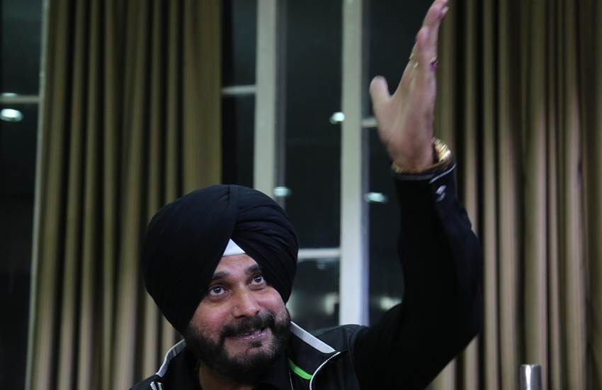 कांग्रेसी नेता नवजोत सिंह सिद्धू। (एक्सप्रेस फोटोः कमलेश्वर सिंह)