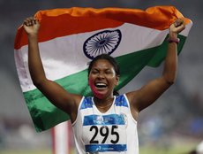 asian games, asian games 2018, asian games medal tally, asian games india, asian games 2018 india, asian games 2018 medal table india, asian games medal table, asian games live score, live asian games, swapna clinches historic gold in heptathlon at Asian Games 2018, swapna clinches, swapna gold
