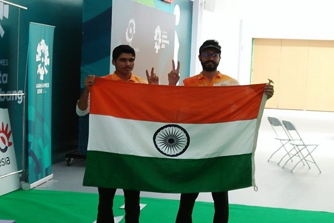 "who is saurabh verma, saurabh verma gold medal, saurabh verma asian games, asian games 2018, 2018 asian games, india shooting, shooting asian games, sports news
