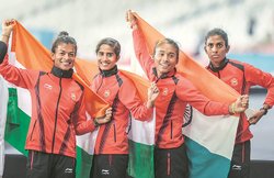 खुशखबरी: एशियाड एथलेटिक्स में भारत का दूसरा सर्वश्रेष्ठ प्रदर्शन