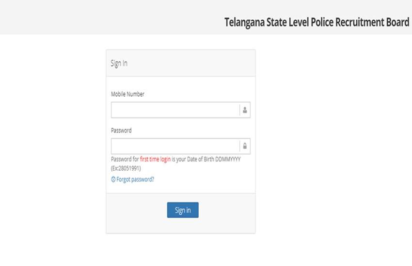 TSLPRB SI Exam Hall Ticket: TSLPRB SI Preliminary Exam 26 अगस्त 2018 को होगा। TSLPRB SI Exam Hall Ticket: TSLPRB SI Preliminary Exam 26 अगस्त 2018 को होगा।